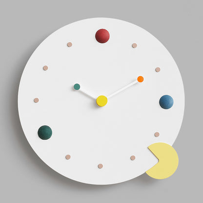 Orologio da parete Sfere colorate pianeti