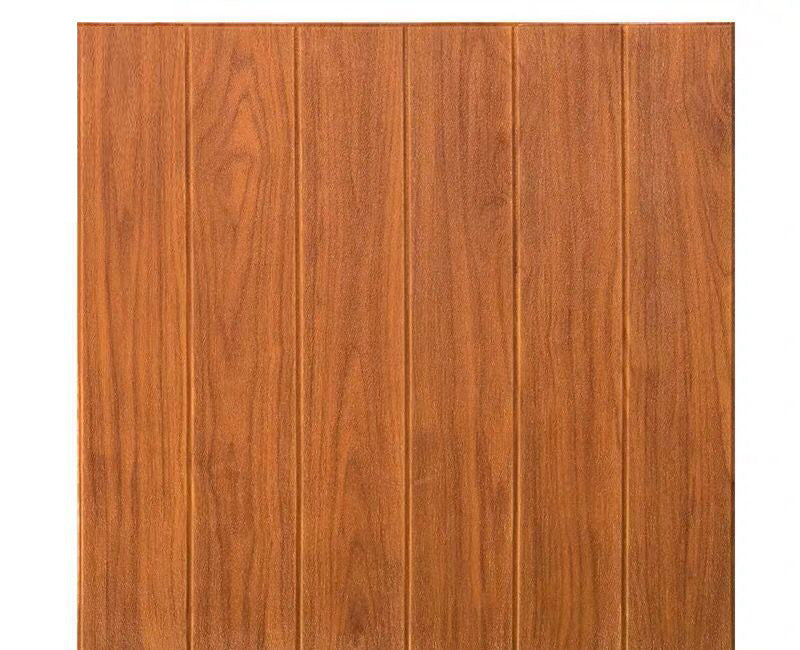 Adesivo murale Venatura di legno grigio cenere