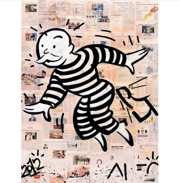 Poster Ragazza stile pop art