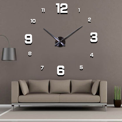 Orologio da parete Numeri neon rosa