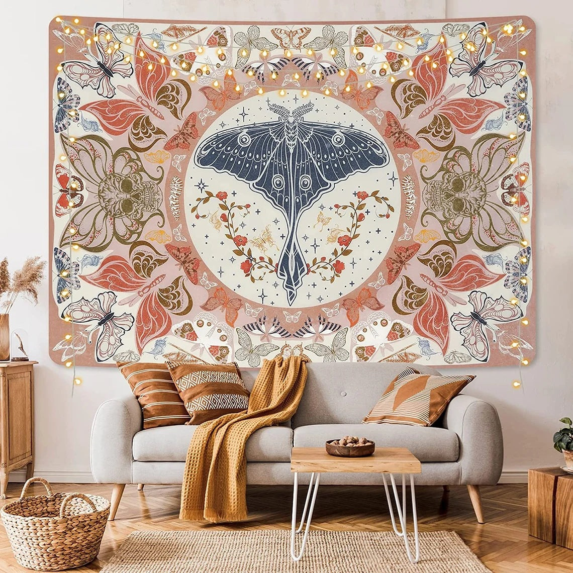 Arazzo farfalla bohemien
