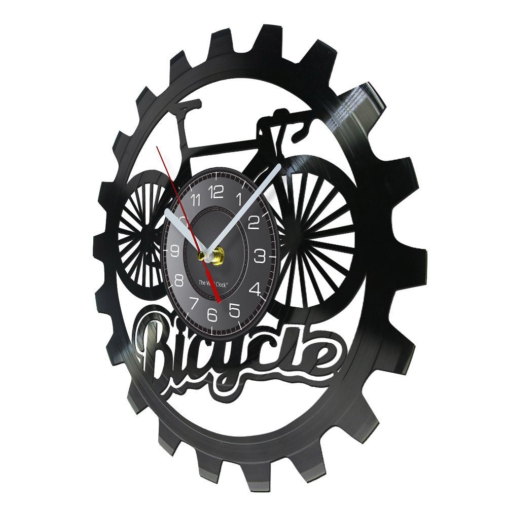 Orologio da parete Bicicletta neon industriale