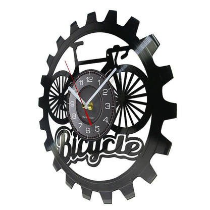 Orologio da parete Bicicletta neon industriale