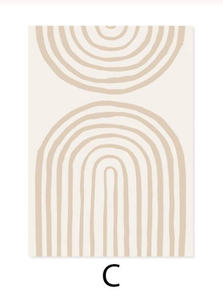 Poster Profili e forme organiche