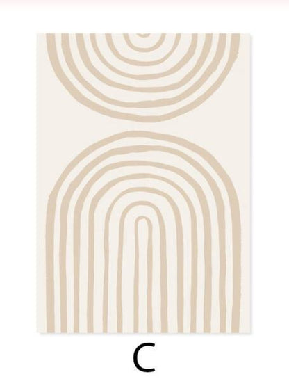 Poster Profili e forme organiche