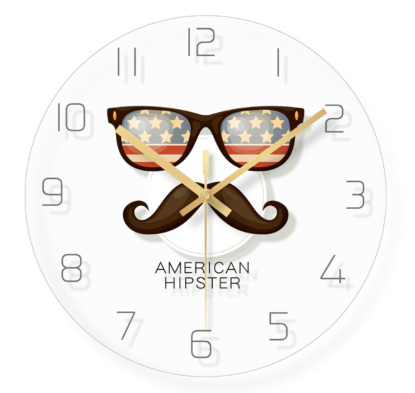 Orologio da parete Decorativi con motivi tematici