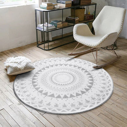 Tappeto Rotondo Nordico