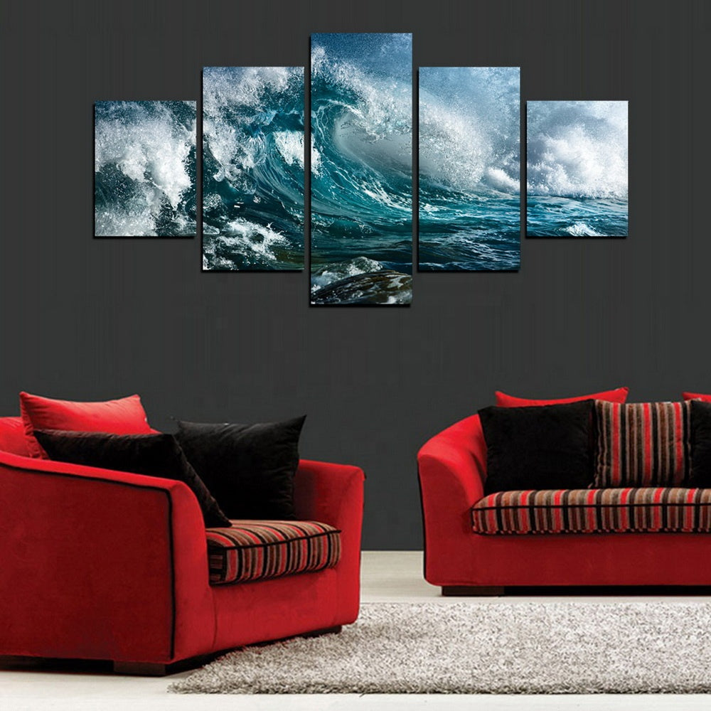 Quadro Mare e Tramonto