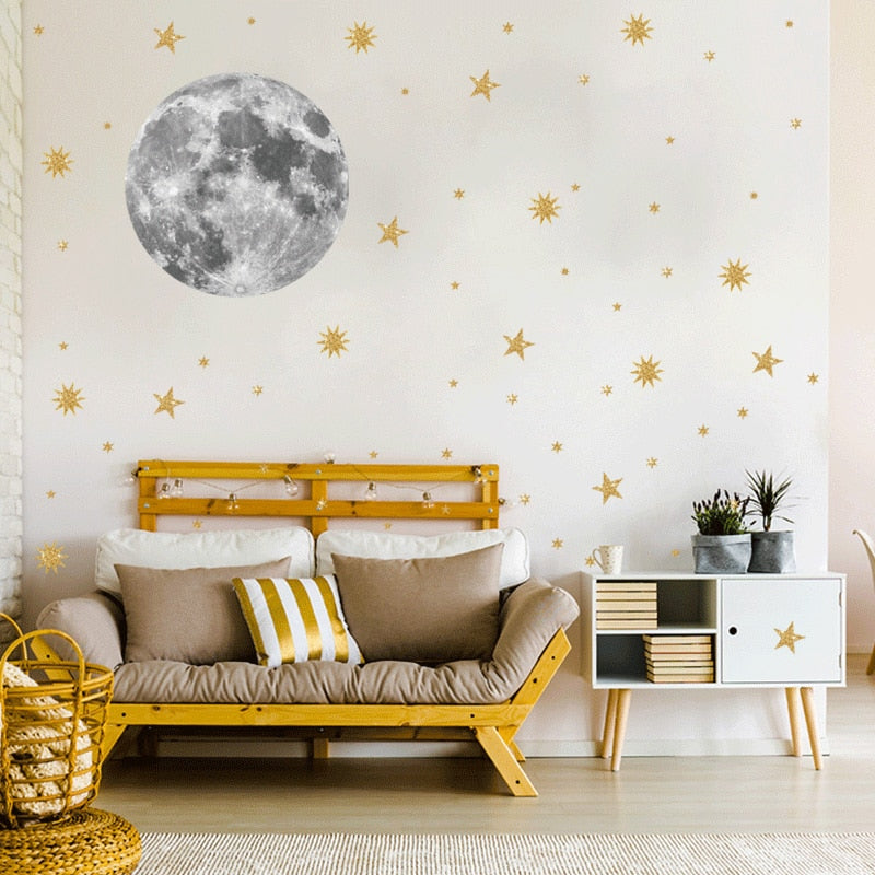 Sticker Luna Stelle