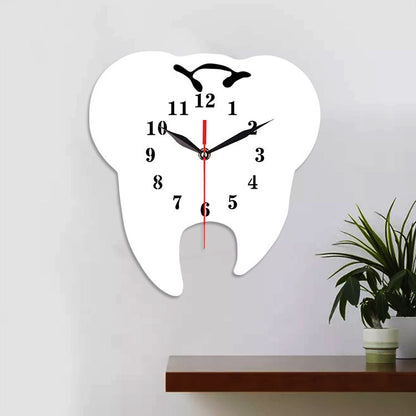 Orologio da parete Dente con orologio