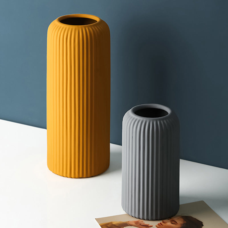 Vaso ceramica origami