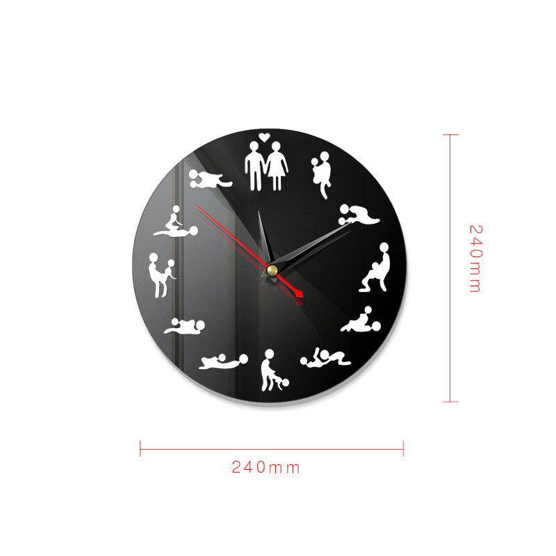 Orologio da parete specchio