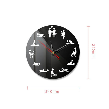 Orologio da parete specchio