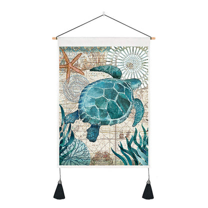 Arazzo creature marine