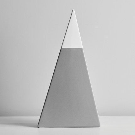 Vaso geometrico in ceramica