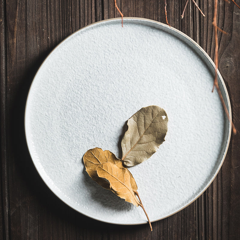 Piatto Ceramica Bianco