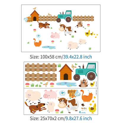 Sticker cameretta animali
