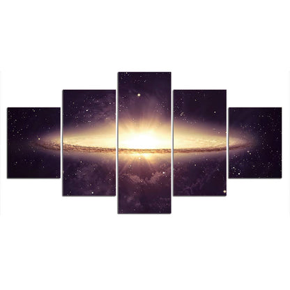 Adesivo murale Pianeti e nebulosa cosmica