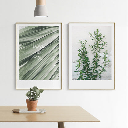Quadro astratto floreale
