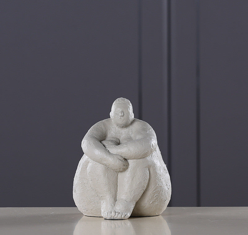 Ornamento Resina Astratto