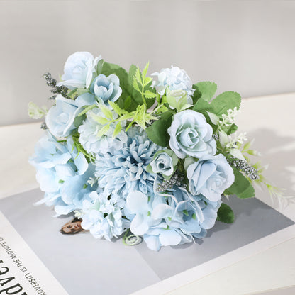 Bouquet rose artificiali