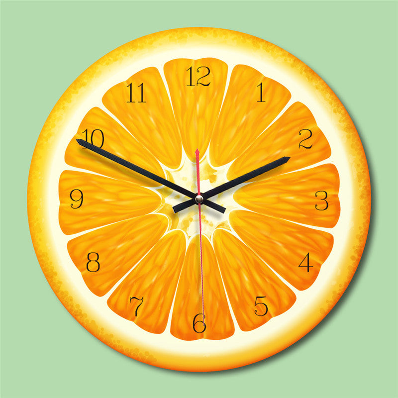 Orologio da parete Fetta d'arancia