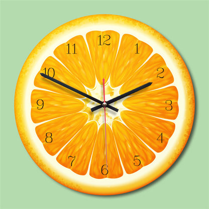 Orologio da parete Fetta d'arancia