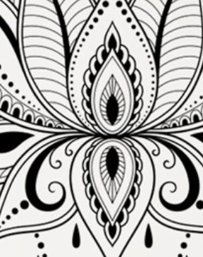 Adesivo Paisley Loto