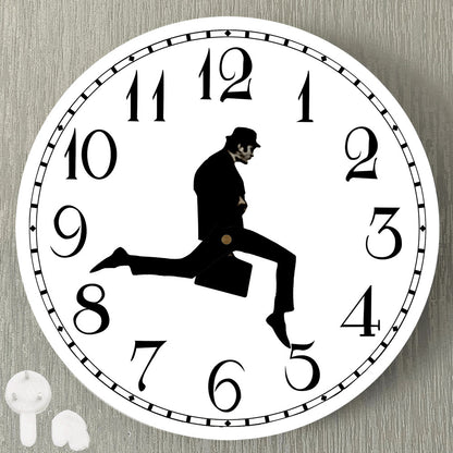 Orologio da parete Cavallo bicolore legno