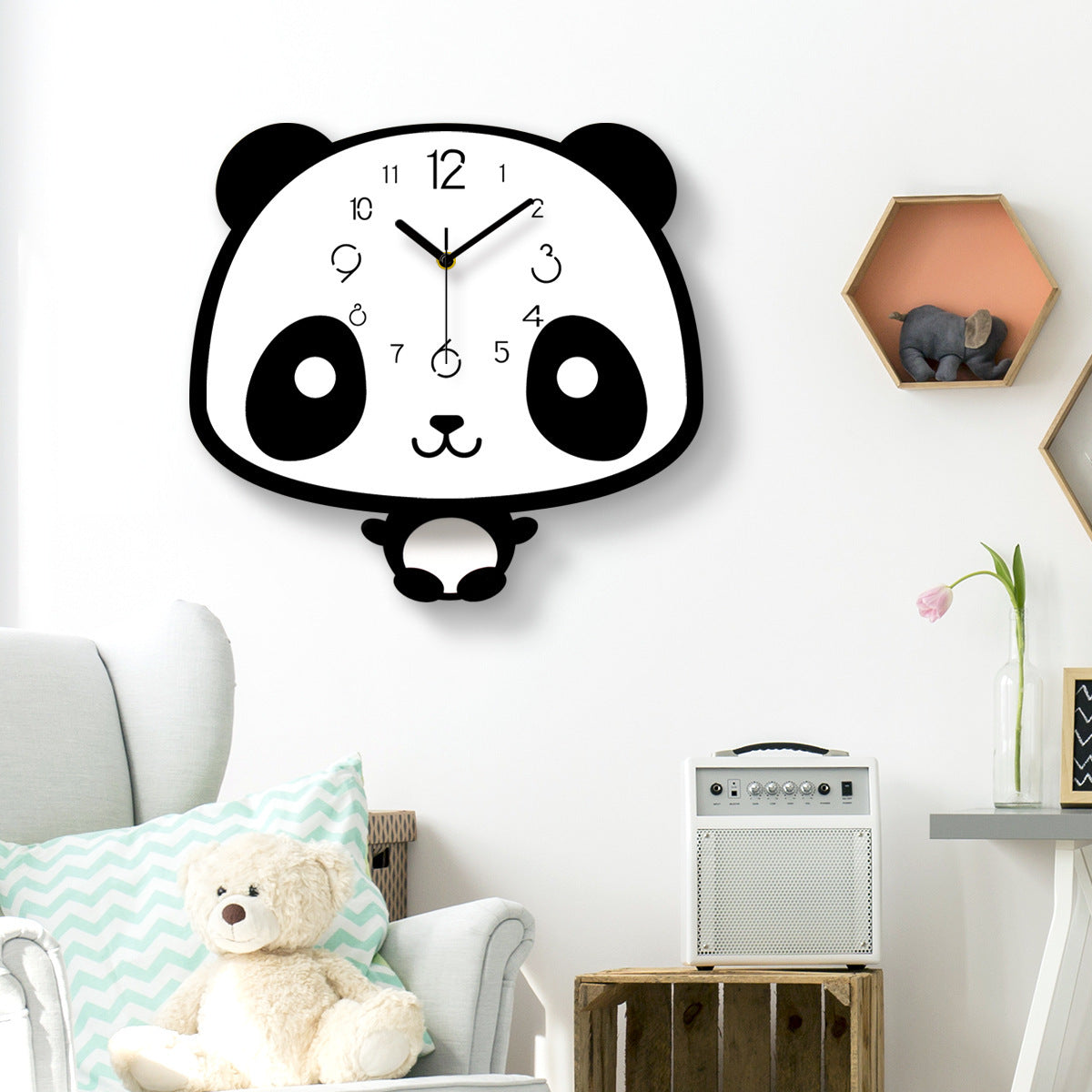 Orologio da parete Panda orologio