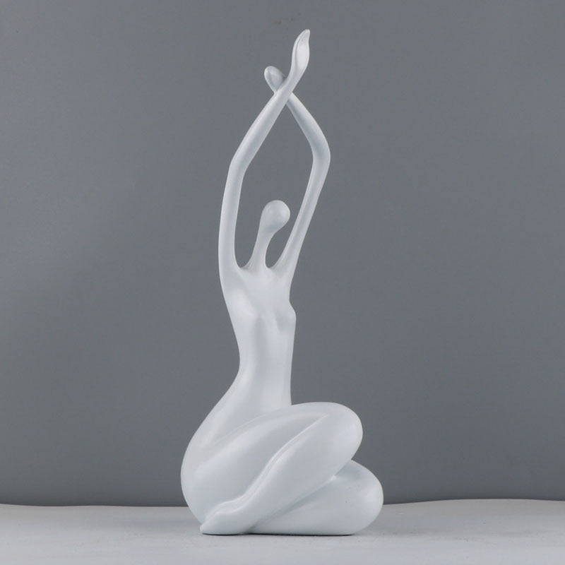 Ornamento resina astratto