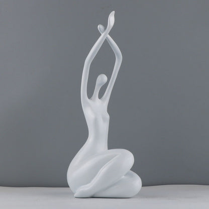 Ornamento resina astratto