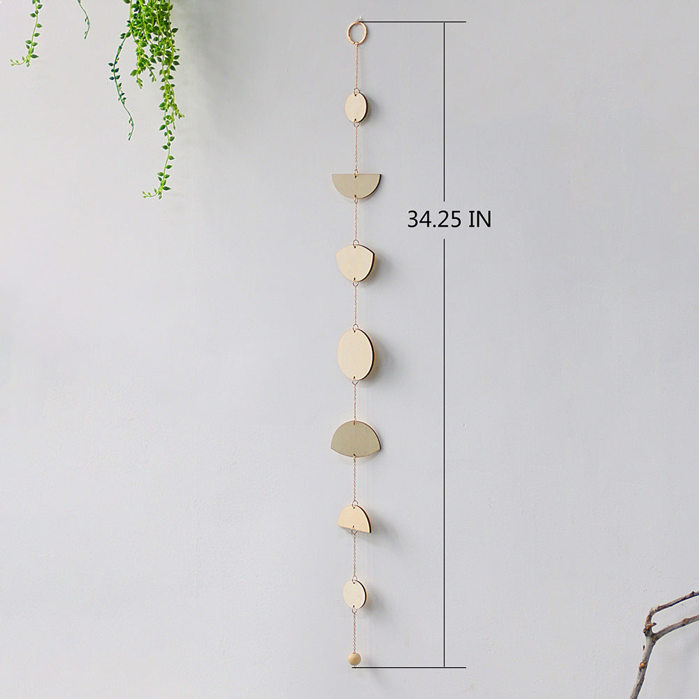 Decorazione legno stelle luna