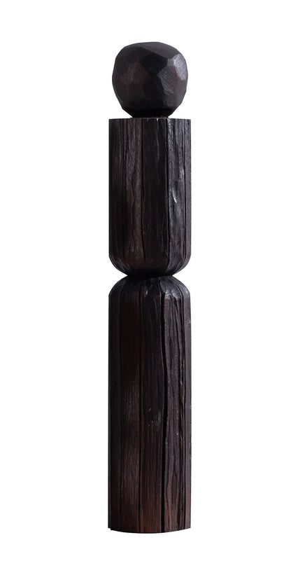 Scultura legno geometrica