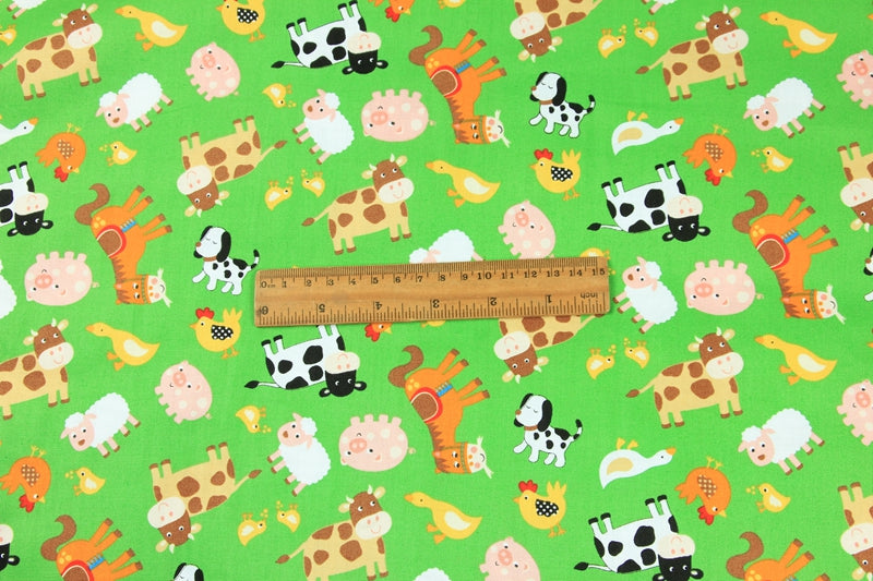 Tessuto cotone stampa animale