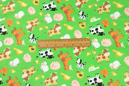 Tessuto cotone stampa animale