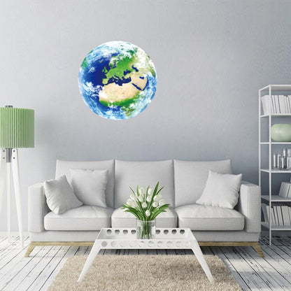 Adesivo 3D Luna Terra