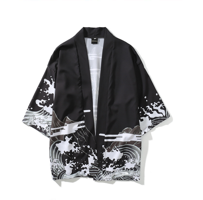 Cardigan arte giapponese