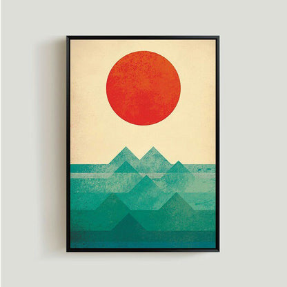 Quadro astratto - Alba marina