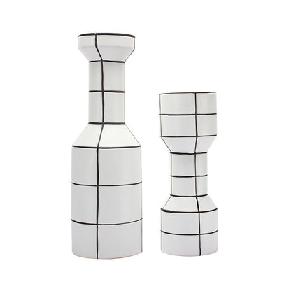 Vaso ceramica righe