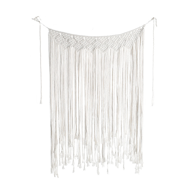 Macramé murale bohemien