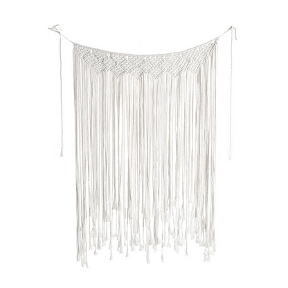 Macramé murale bohemien