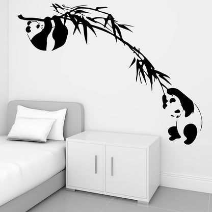 Adesivo Panda Bambù