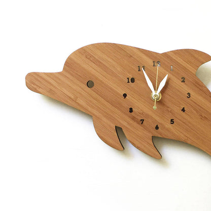 Orologio da parete Delfino e onde