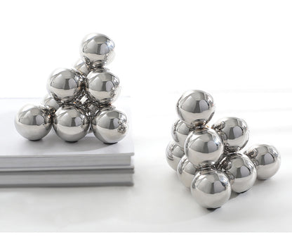 Sfera acciaio decorativa