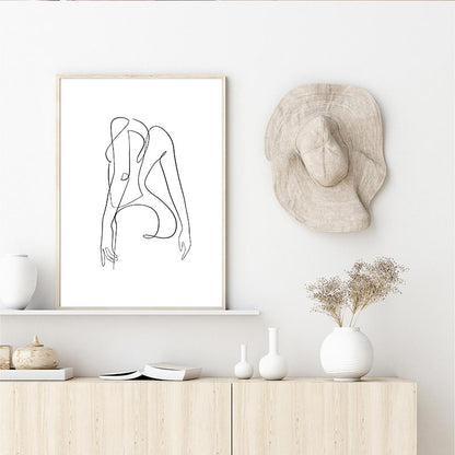 Quadro Figura Femminile