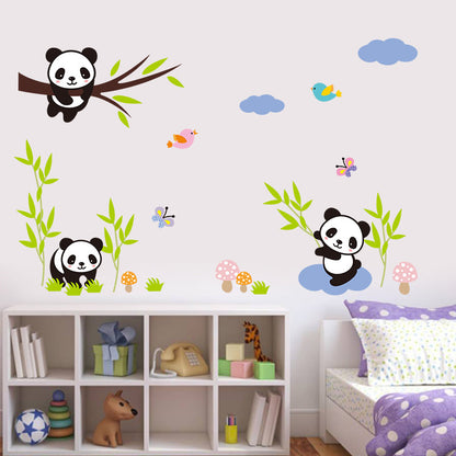 Adesivo murale panda