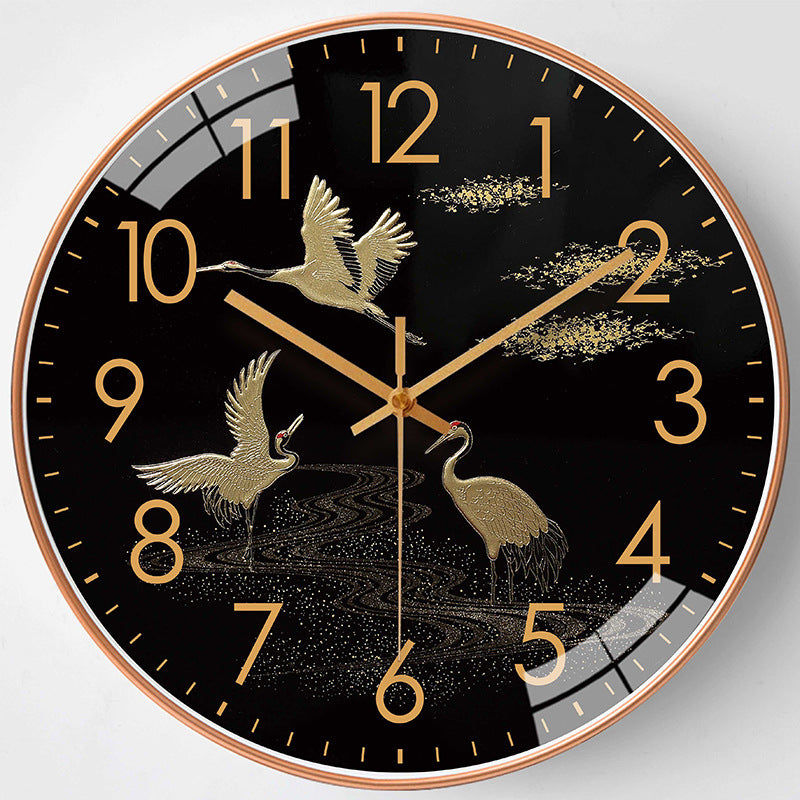 Orologio da parete Pesce koi dorato