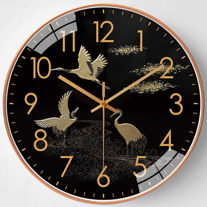 Orologio da parete Pesce koi dorato