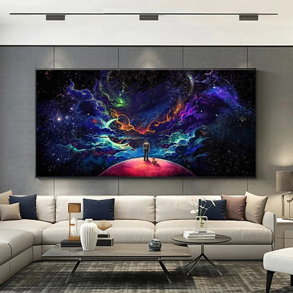 Quadro tela senza cornice
